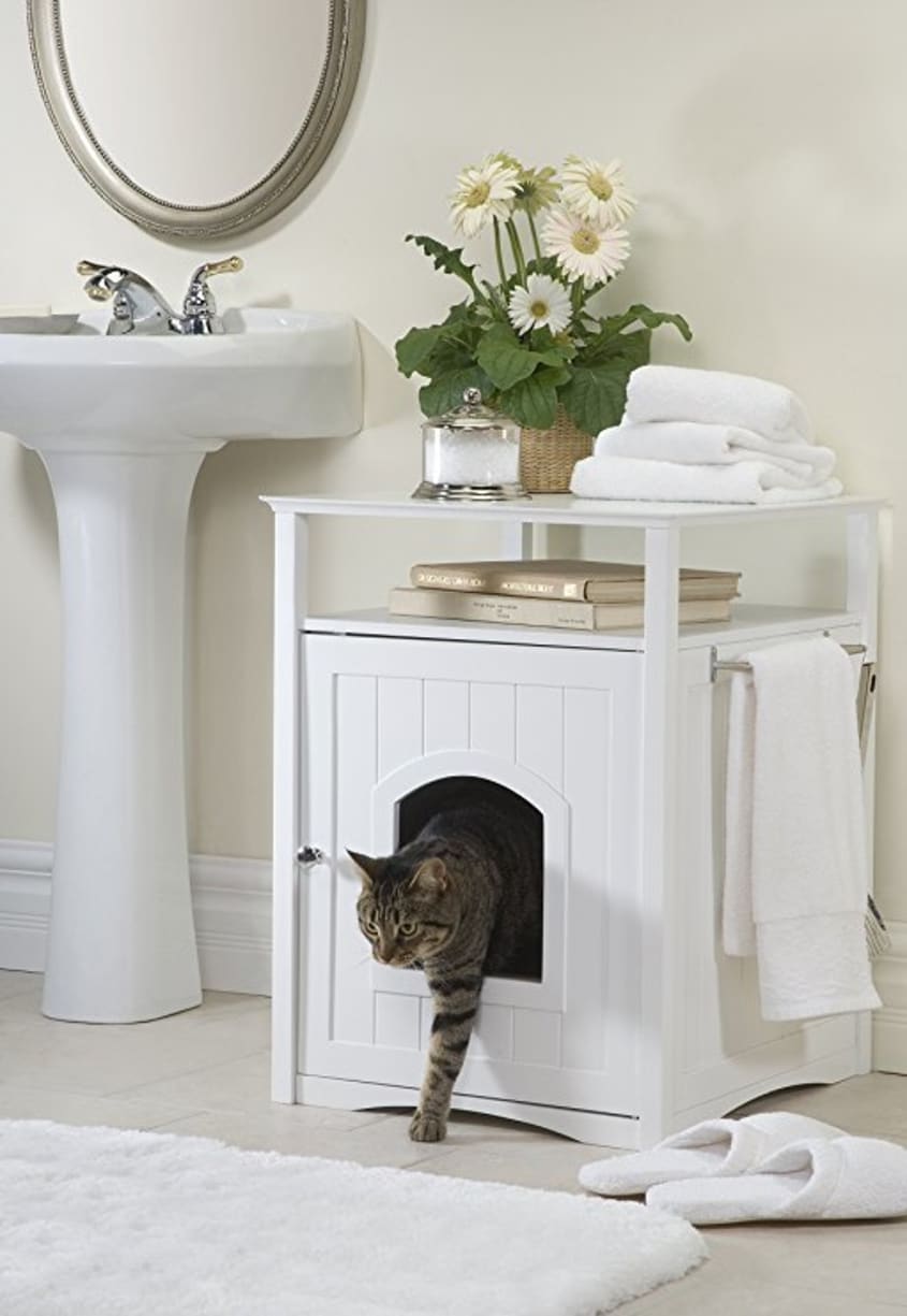 Cat Litter Box Hides In Plain Sight By Being Stylish Apartment Therapy