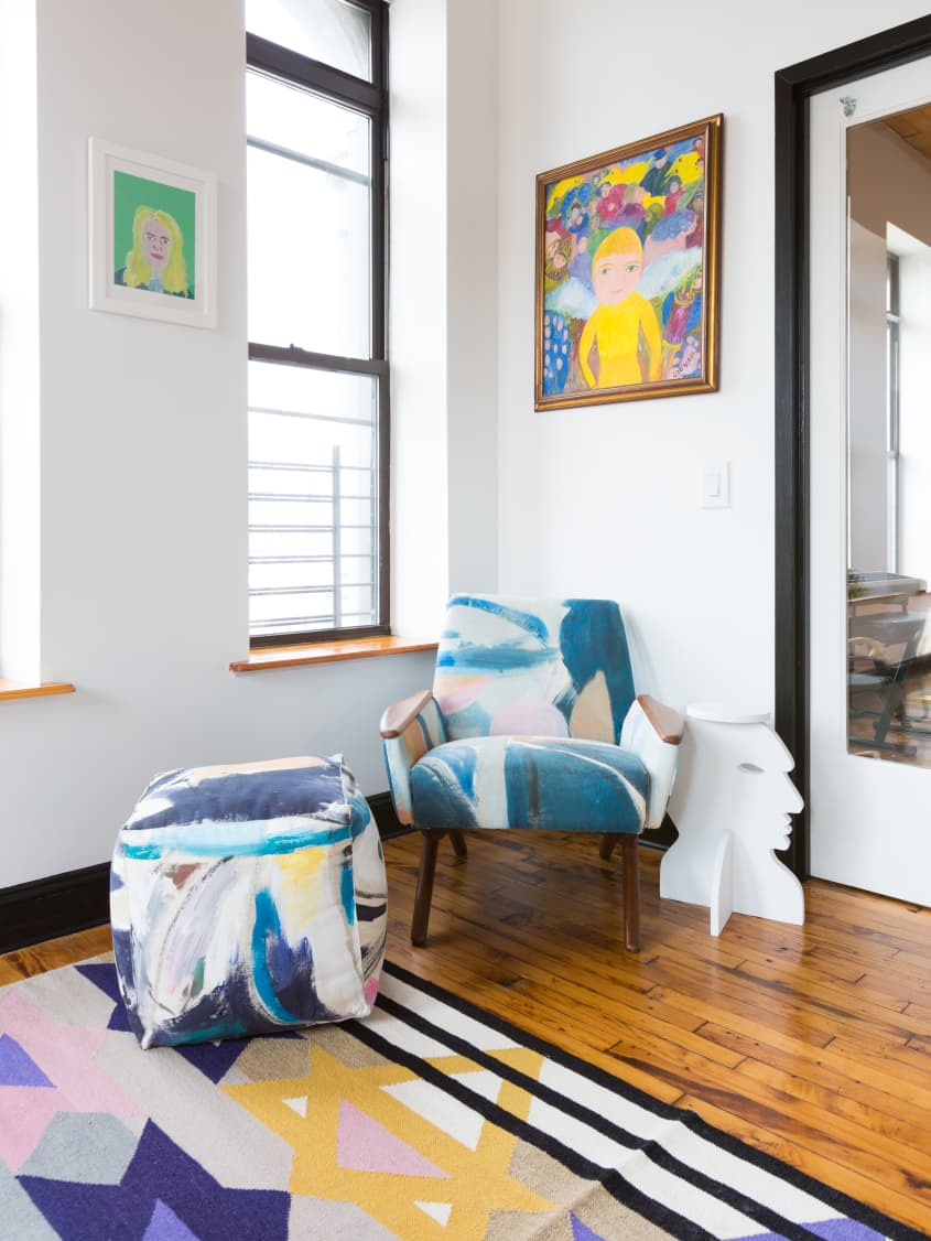 Aelfie Rug Company Founder Brooklyn Loft Tour Apartment Therapy