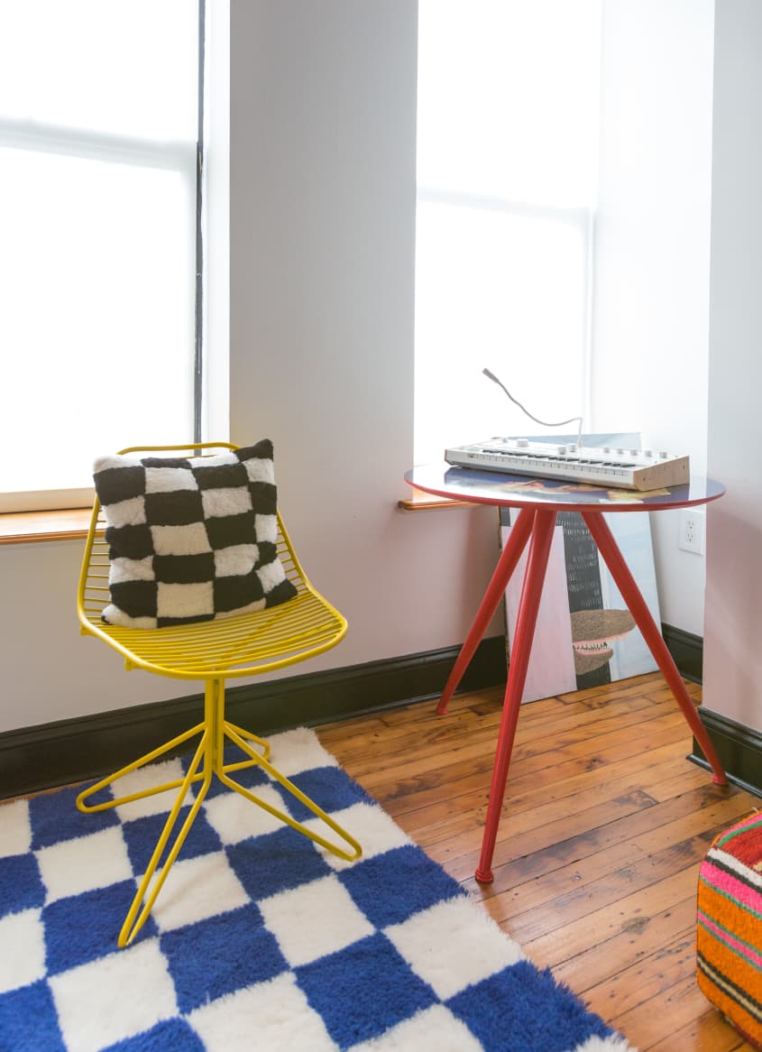 Aelfie Rug Company Founder Brooklyn Loft Tour Apartment Therapy