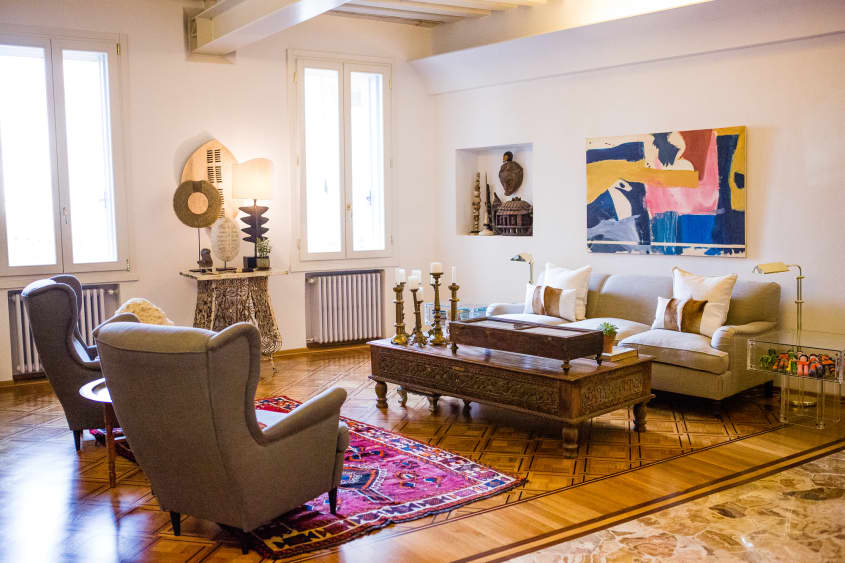 House Tour: A Global & Gorgeous Italian Apartment | Apartment Therapy