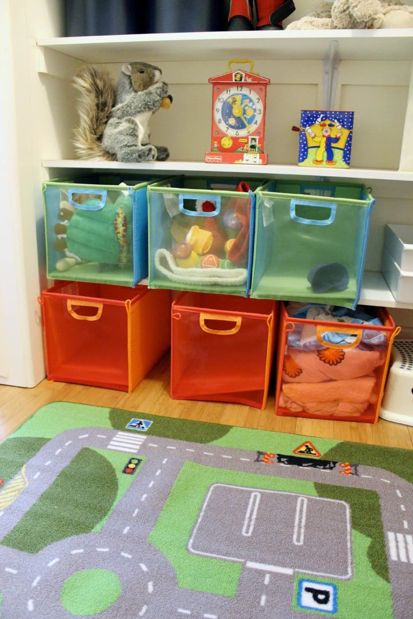 Before & After Chaos Cupboard to Boy Cave Apartment Therapy