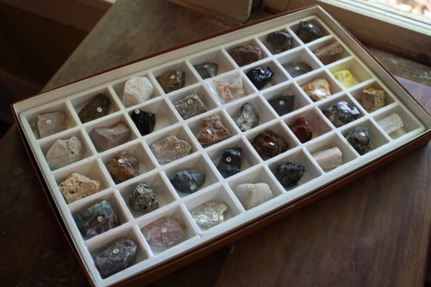 Room Finds For Budding Mineralogists 