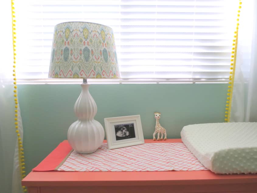 Emerson’s Colorful, DIY-Crafted Nursery | Apartment Therapy