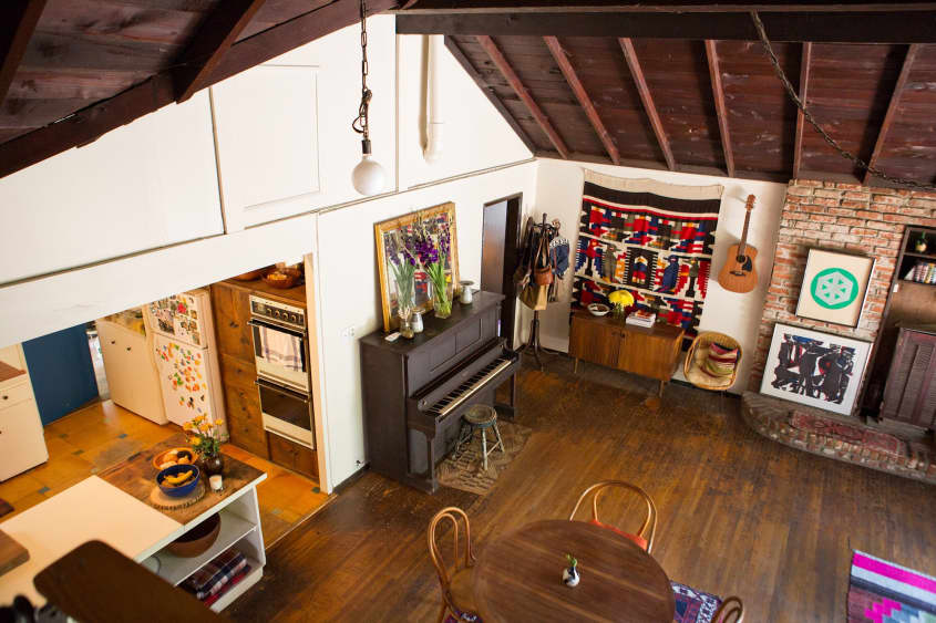 Kristin & Derek’s Musical Laurel Canyon Lodge | Apartment Therapy