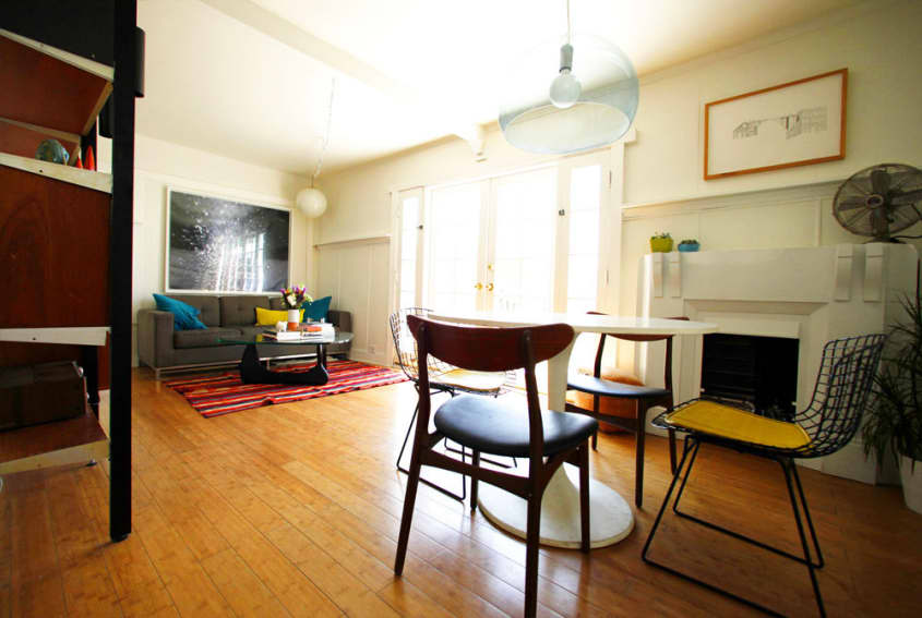 Genevieve and Maxwell’s Mid Century Perch Apartment Therapy