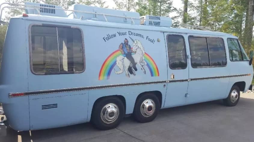 This RV with Mr. T Riding a Unicorn Is For Sale | Apartment Therapy