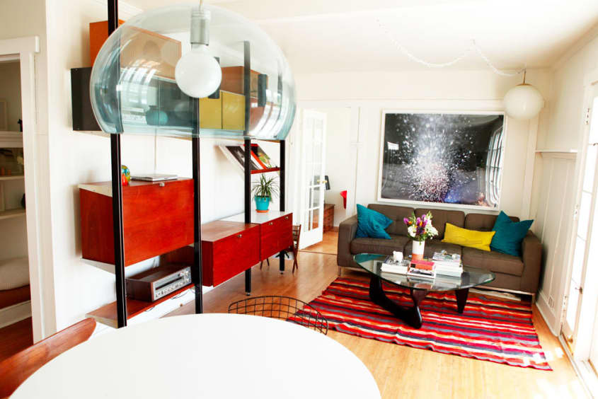 Genevieve and Maxwell’s Mid Century Perch Apartment Therapy