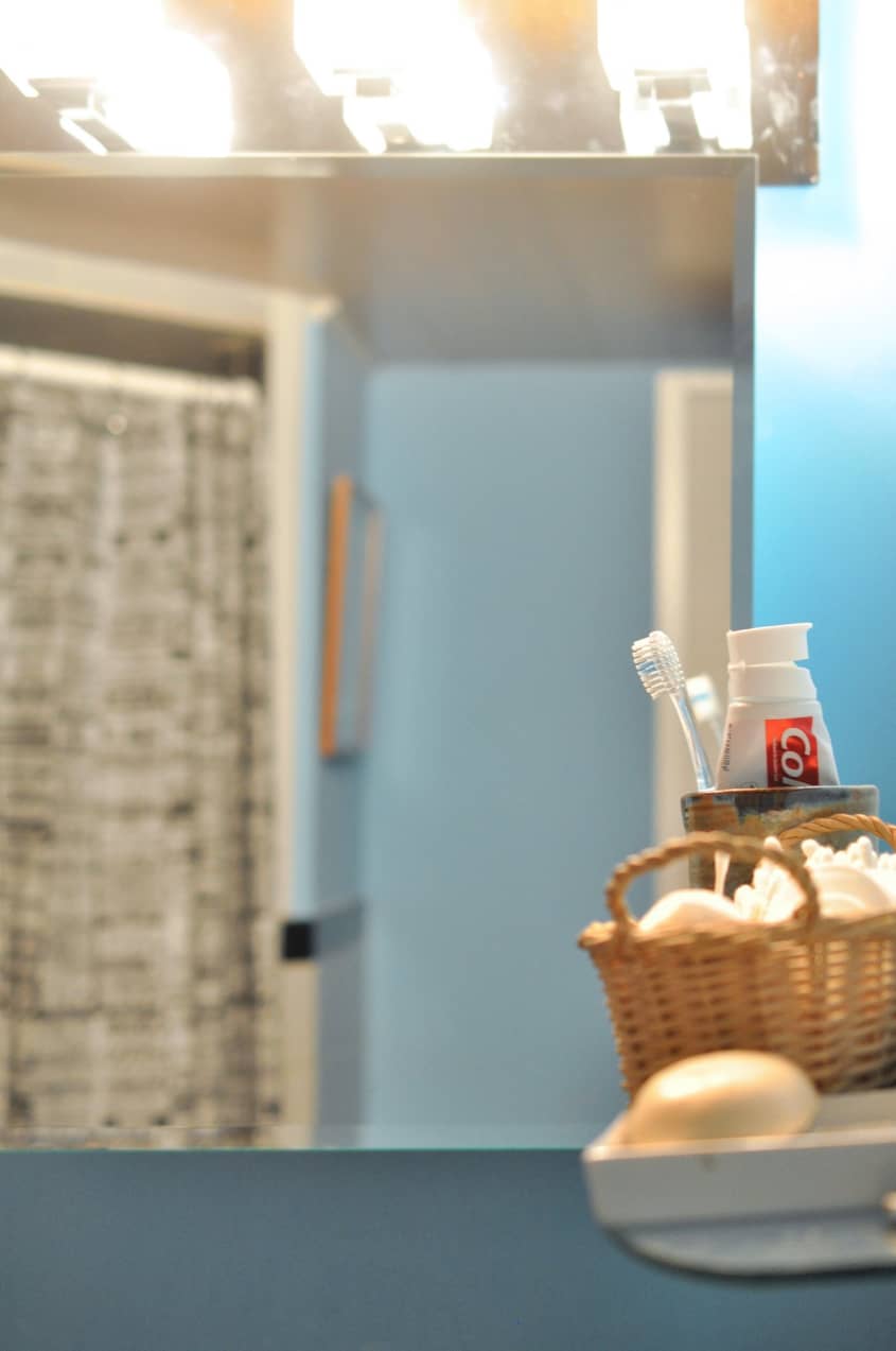 Laura Lee’s Bright & Playful Basement Studio Apartment Therapy