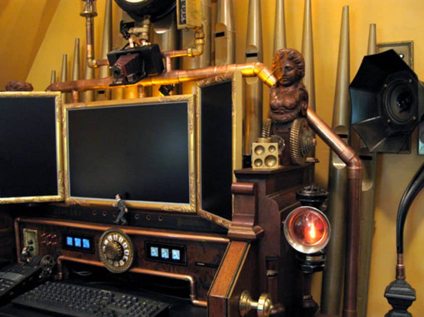 Bruce & Melanie’s Steampunk Victorian | Apartment Therapy
