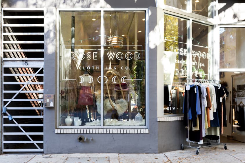 A Tour of Rosewood Clothing Co. in Richmond Apartment Therapy