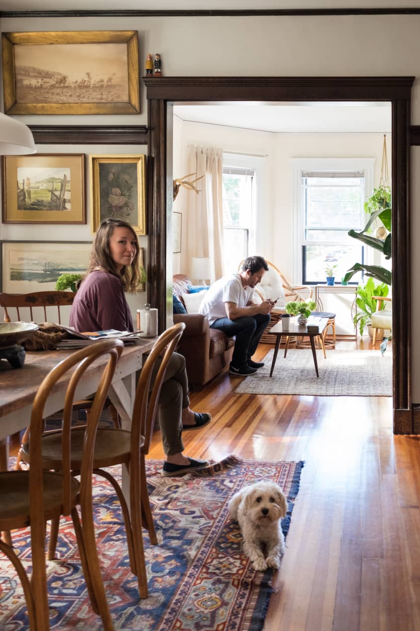 House Tour A Light and CharacterFilled Boston House Apartment Therapy