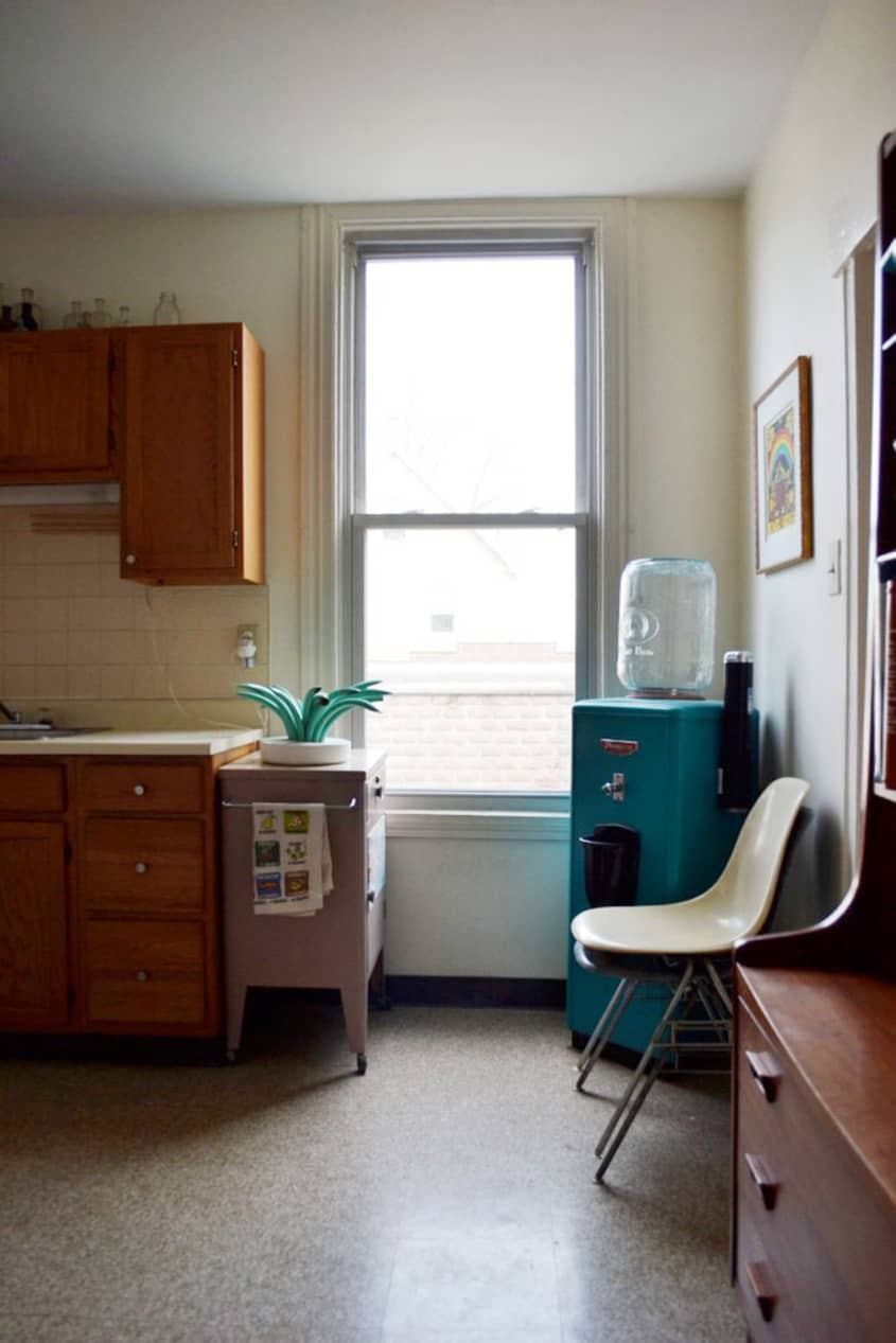 Image showcasing Andy & Andrew’s Vintage Modern | Apartment Therapy