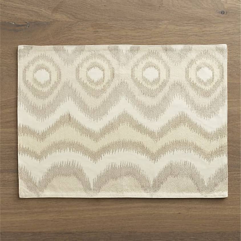 Tabletop Trends Ikat Placemats The Kitchn