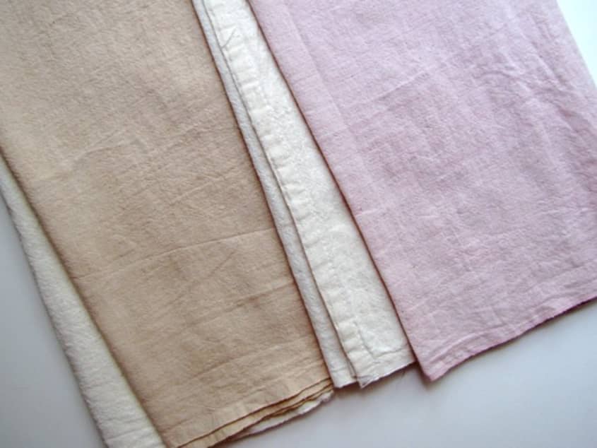 How To Make TeaStained Towels Apartment Therapy