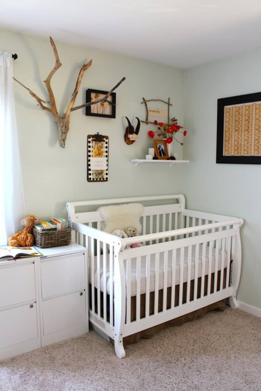 Bedroom nursery combo outlet ideas