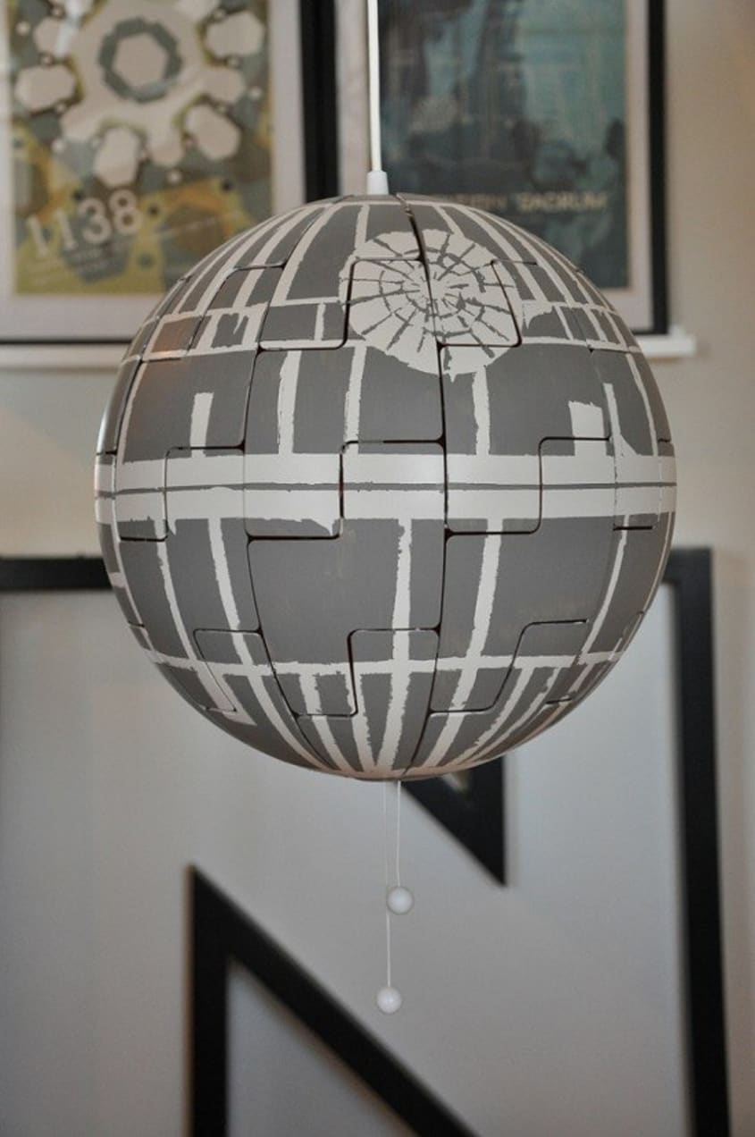 10 Awesome DIY IKEA Hacks for Kids Room Lighting Apartment Therapy