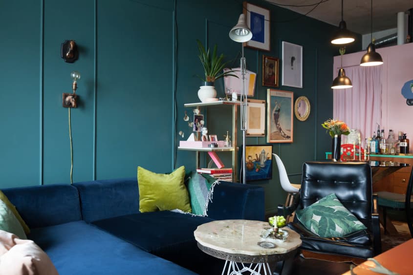 Colorful Decor and Small Space Ideas Home Tour | Apartment Therapy