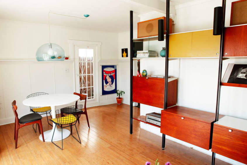 Genevieve and Maxwell’s Mid Century Perch Apartment Therapy