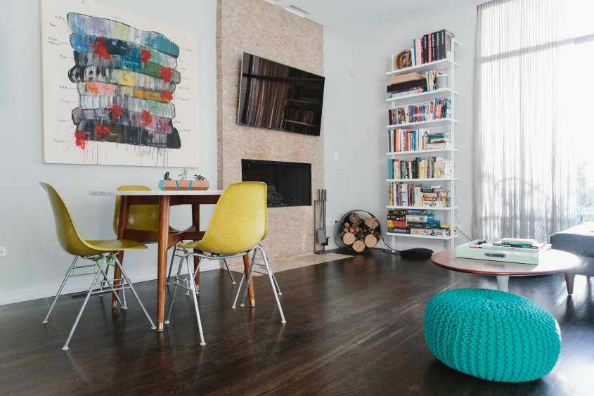 Chicago House Tour A Colorful MidCentury Modern Home Apartment Therapy