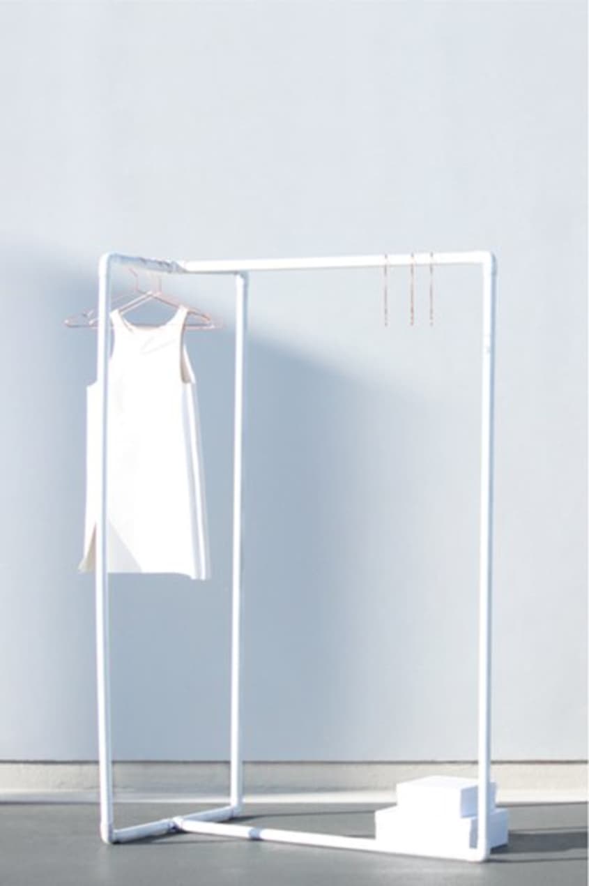 10 Stylish DIY Clothing Racks Apartment Therapy