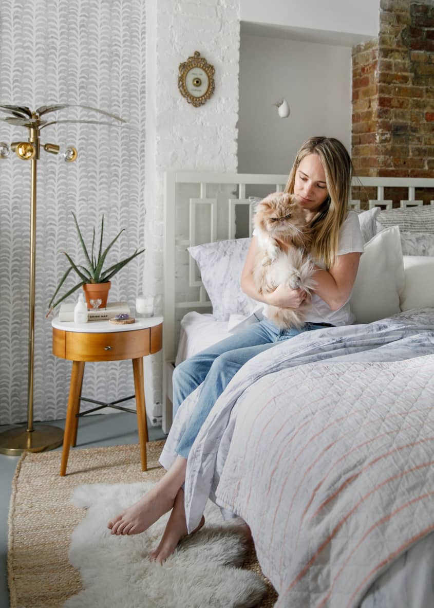 Brooklyn Home Tour The Stripe's Grace Atwood Apartment Apartment Therapy