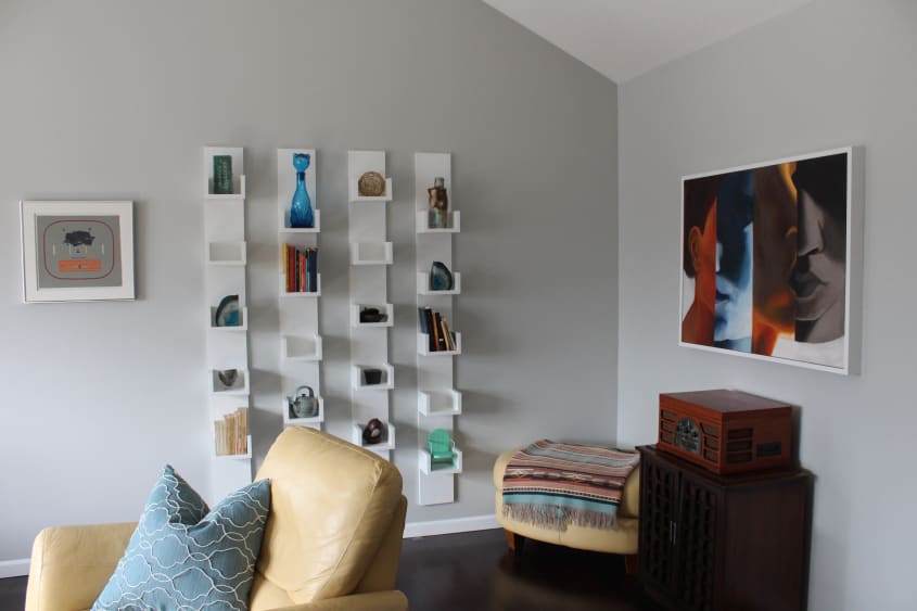 A “Once Cookie Cutter Home” Full of Art & Personality Apartment Therapy