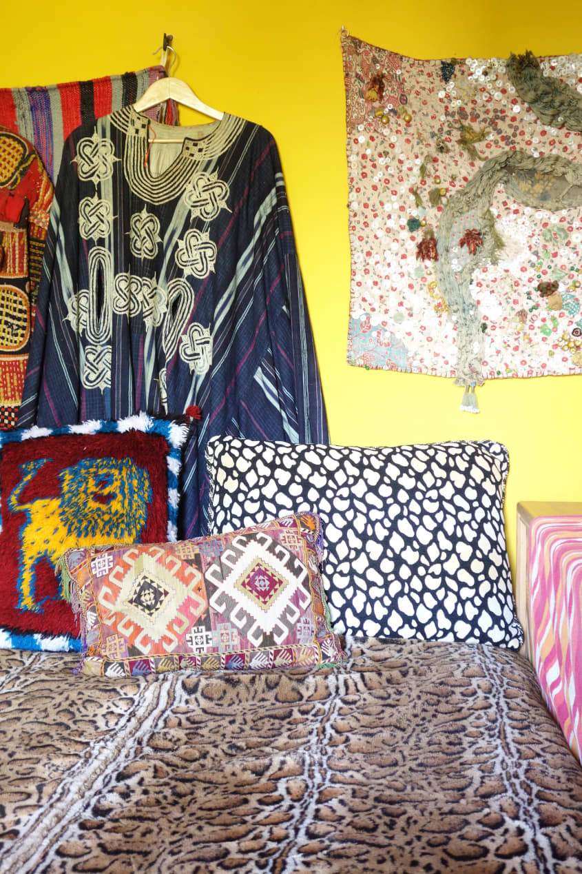 Curated Textured Moroccan Apartment Art Gallery View 36