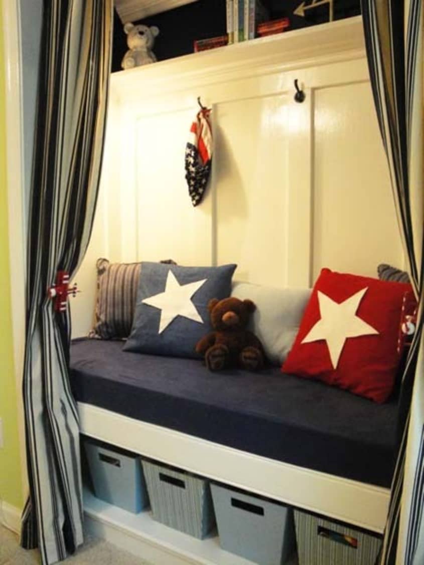 Closet Envy Creative Uses for Closets Apartment Therapy