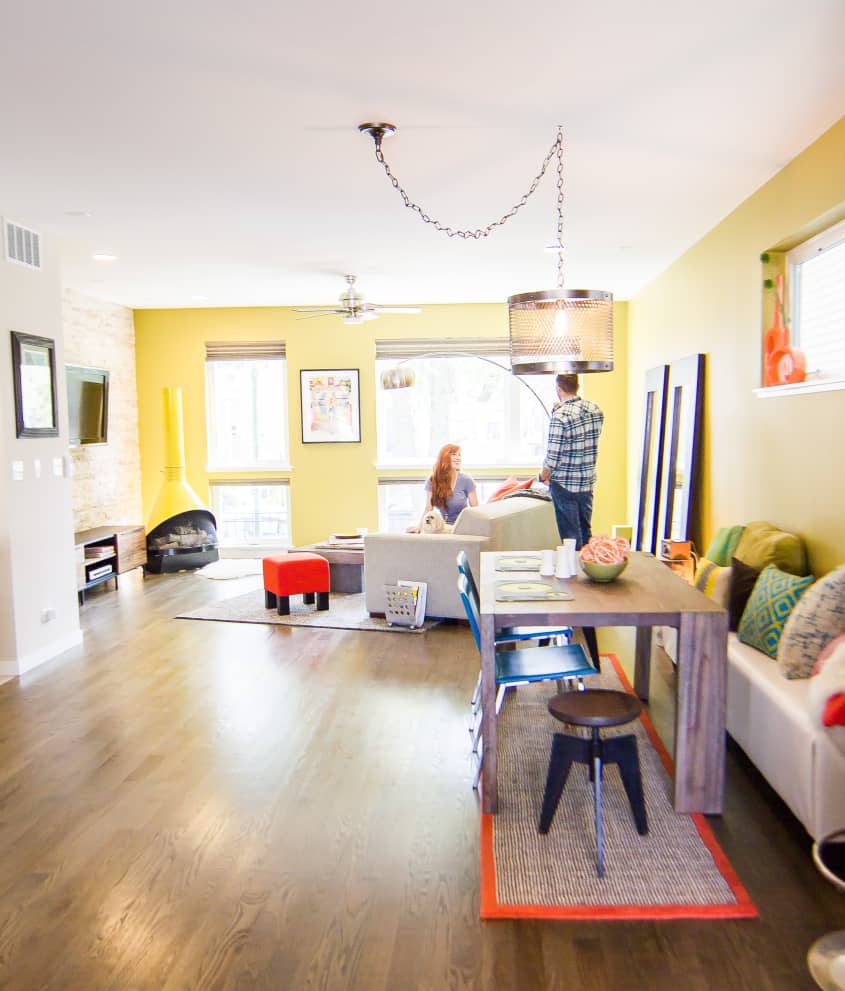 House Tour: A Creative Couple's Colorful Chicago Home | Apartment Therapy