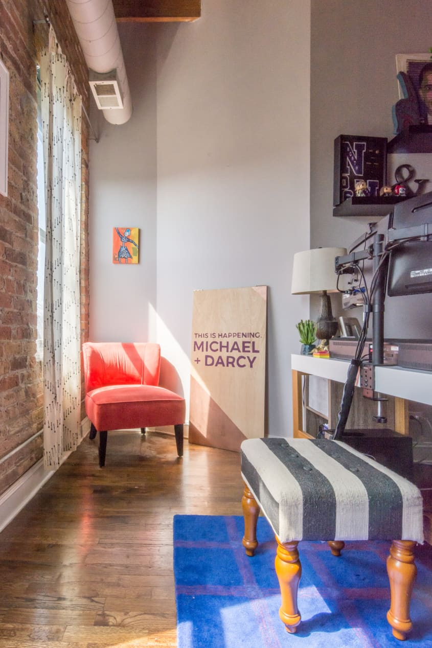 View of House Tour: A Renovated Industrial Modern Chicago Condo | Apartment Therapy