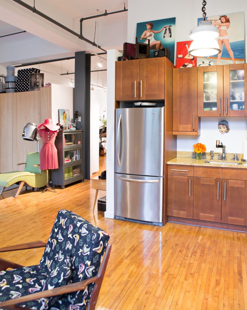 Celeste & David’s Modern Pin-up Pad | Apartment Therapy