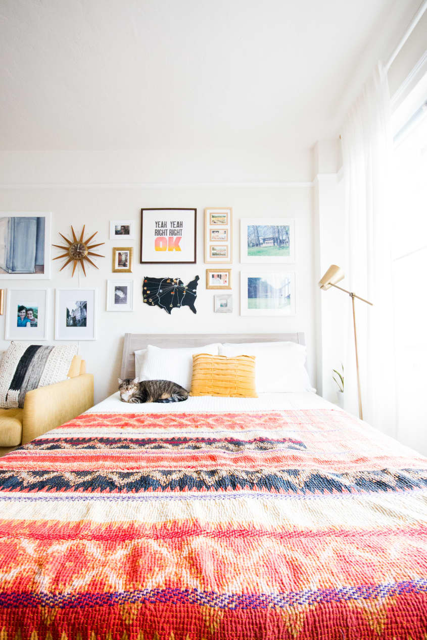 House Tour: A Colorful 400 Square Foot Studio Apartment | Apartment Therapy