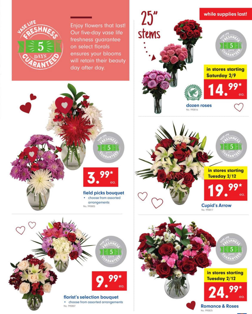 Whole Foods Best Flower Deals Lidl Aldi Valentine's Day Apartment Therapy