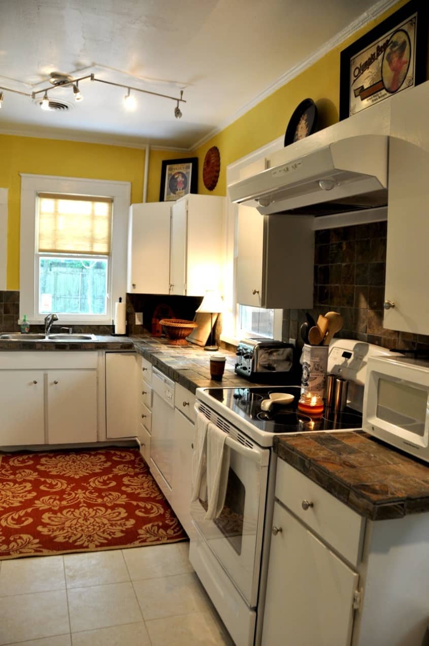 Image showcasing Kerri & Luke’s “Bang for Your Buck” Bungalow | Apartment Therapy
