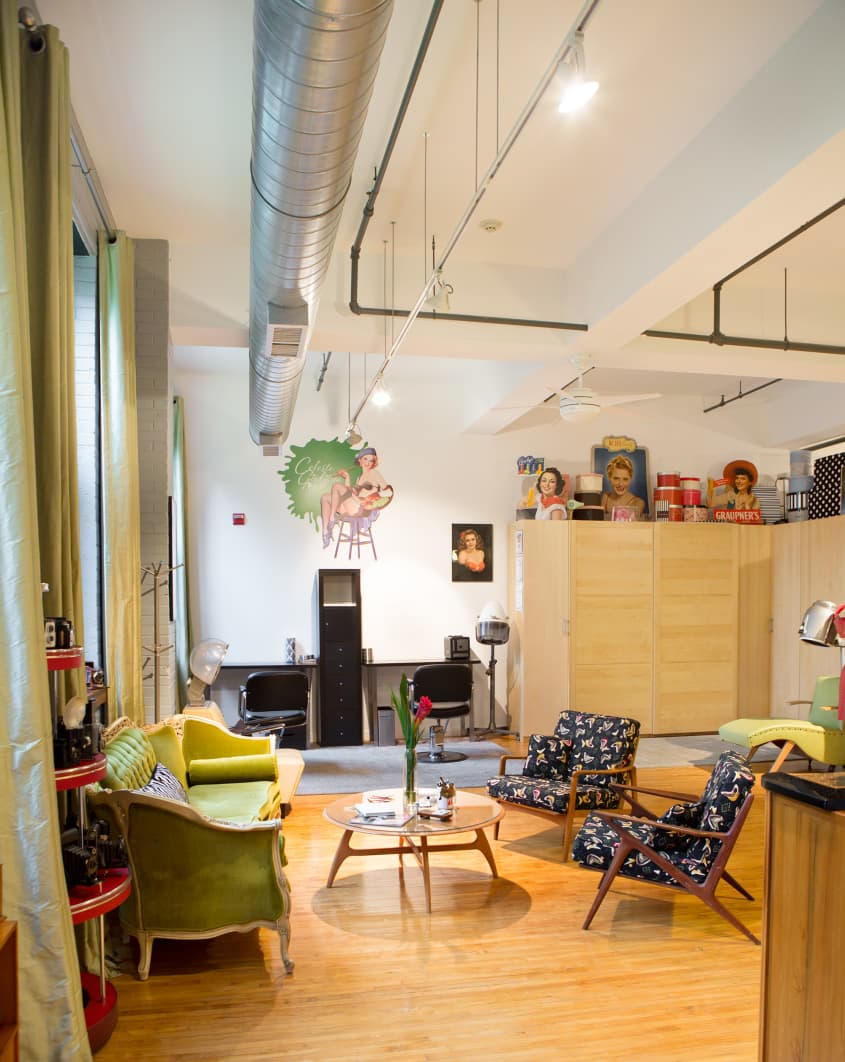 Celeste & David’s Modern Pin-up Pad | Apartment Therapy