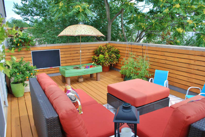 Before & After: Family-Friendly Deck | Apartment Therapy