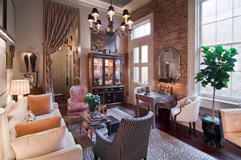 Chad’s Small Space Glamour in New Orleans Apartment Therapy