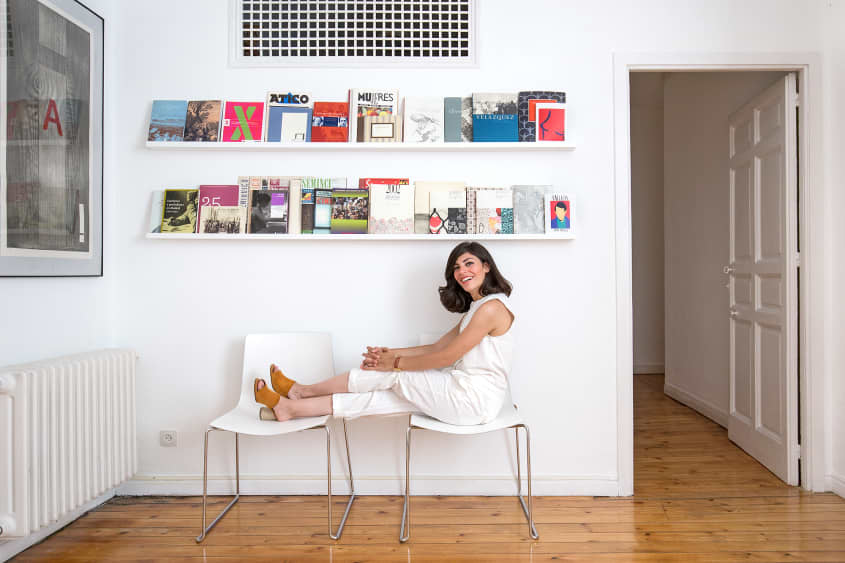 House Tour: Colorful Art in a Stunning Spanish Studio | Apartment Therapy