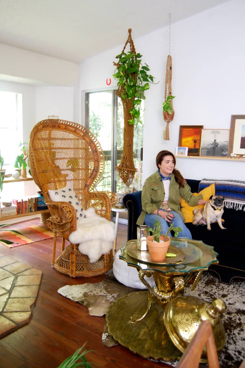 House Tour A Southwestern Shabby Chic Austin Apartment Apartment Therapy