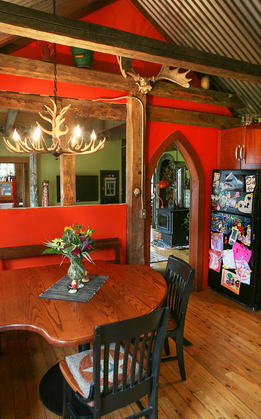 David and Jennifer’s Handmade Home Apartment Therapy