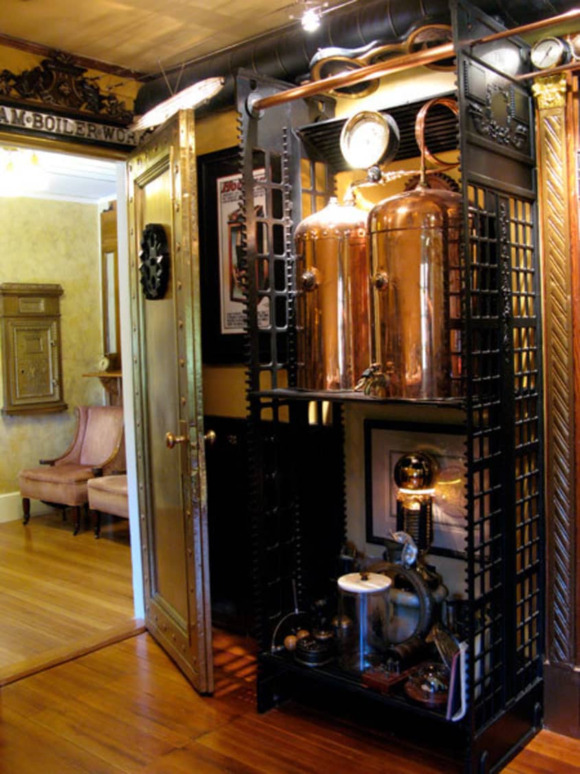 Bruce & Melanie’s Steampunk Victorian | Apartment Therapy