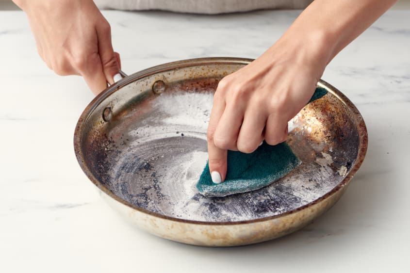 How to Clean Scorched Pots and Pans in 7 Steps Apartment Therapy