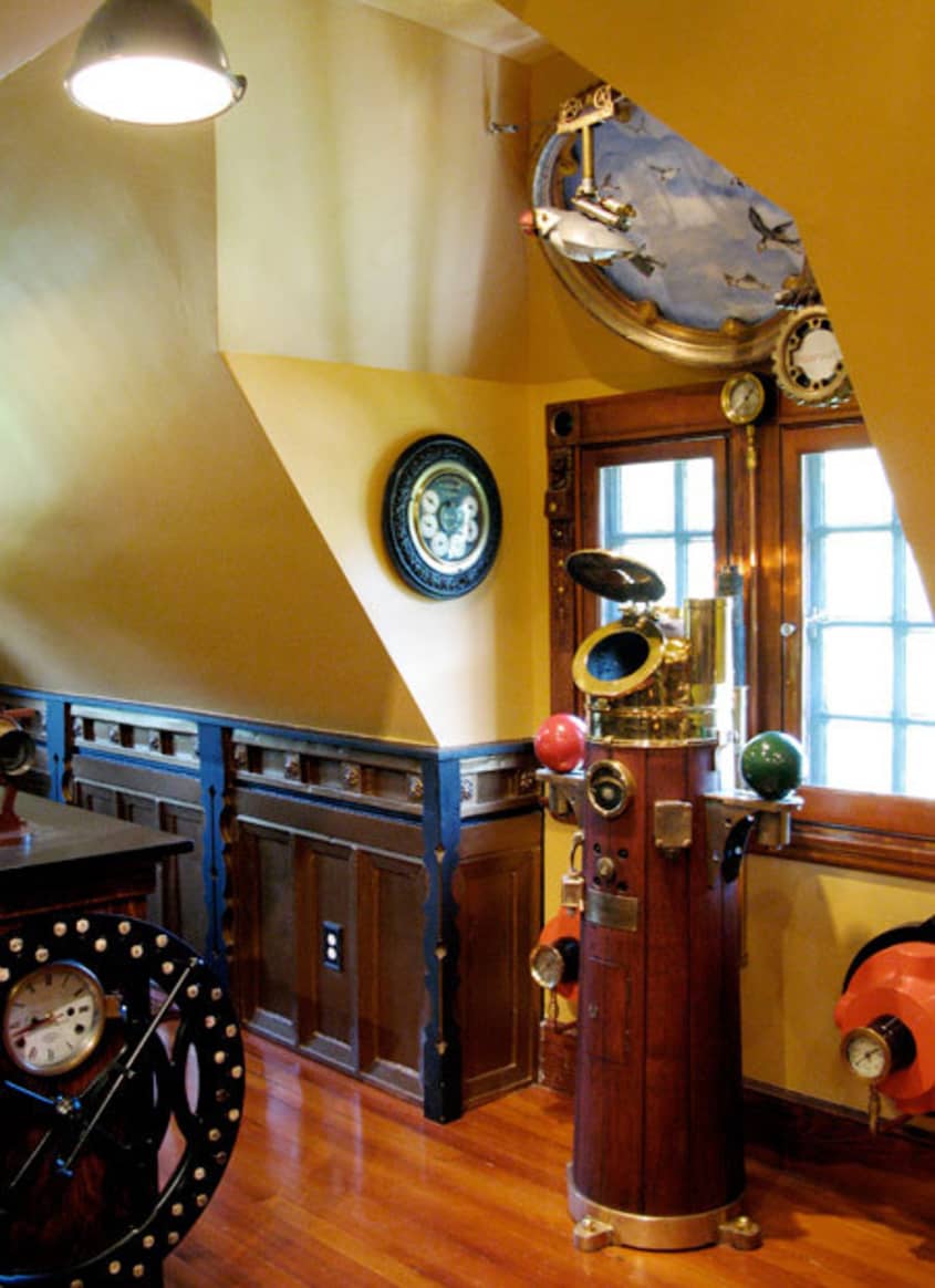 Bruce & Melanie’s Steampunk Victorian | Apartment Therapy