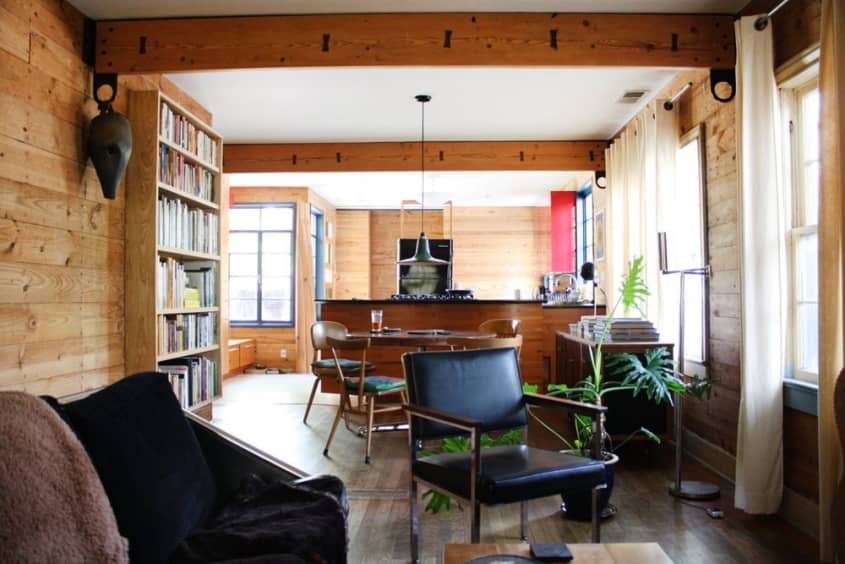 Illustration of Upscale Apartment Renovation With Vintage Elements