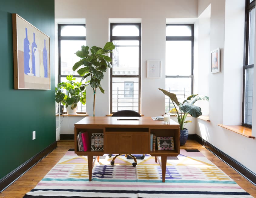 Aelfie Rug Company Founder Brooklyn Loft Tour Apartment Therapy