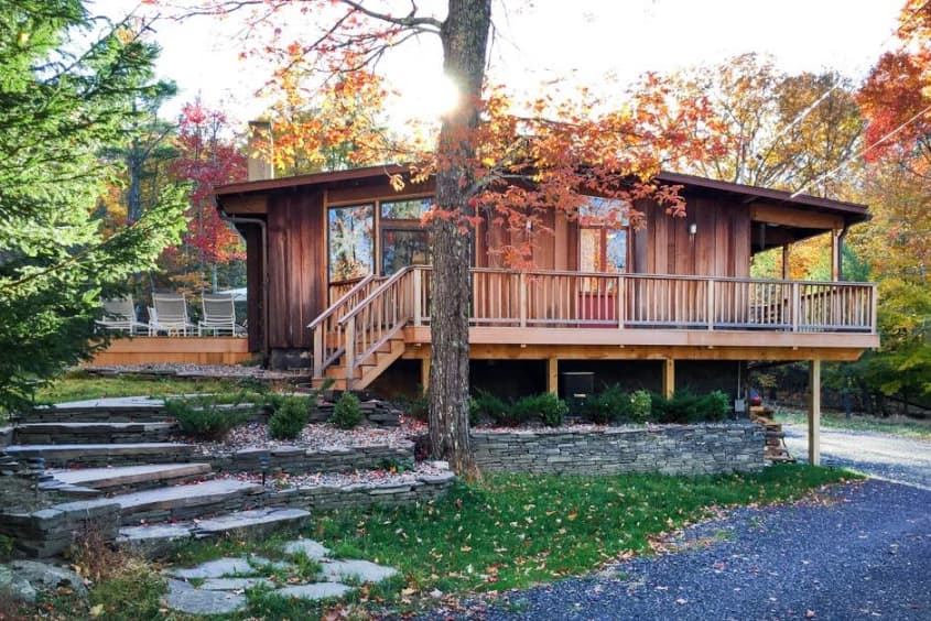 Catskills Cabin Modern Design Tour Apartment Therapy