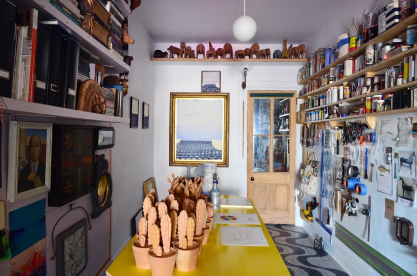 House Tour An Artist's Unique, Beautiful Brooklyn Home Apartment Therapy