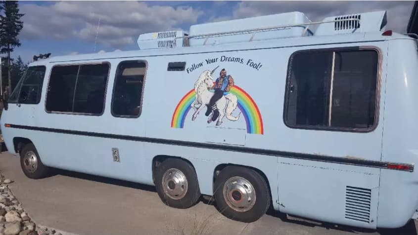 This RV with Mr. T Riding a Unicorn Is For Sale | Apartment Therapy