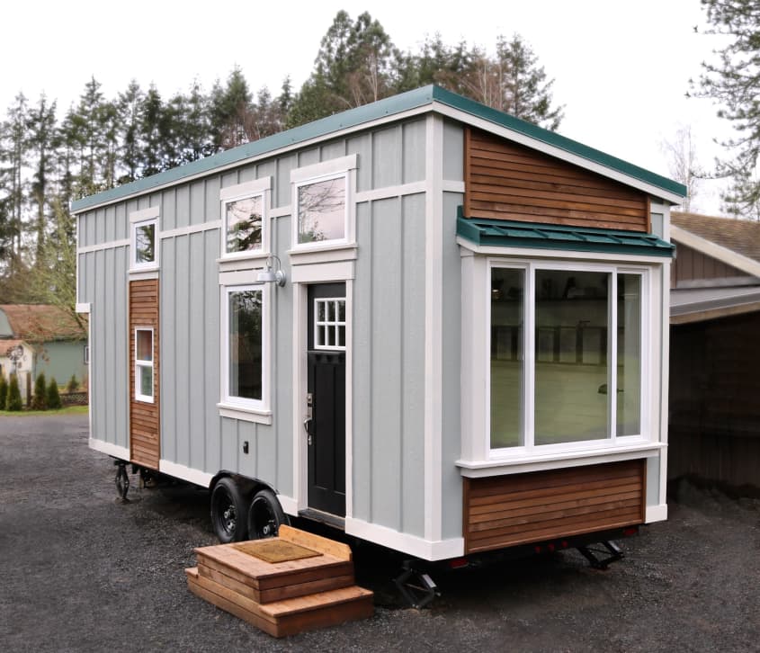 This Charming Tiny Farmhouse on Wheels is Only $72K | Apartment Therapy