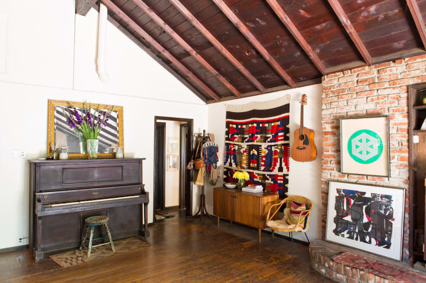 Kristin & Derek’s Musical Laurel Canyon Lodge | Apartment Therapy